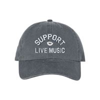 Picture of Support Live Music Charcoal Cap