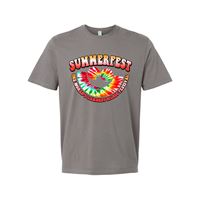 Picture of Graphite Grey Tie Dye Print Tee