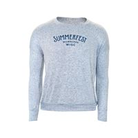 Picture of Heather Navy Triblend Crew
