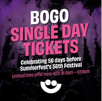 Picture of 2024 BOGO Summerfest General Admission Tickets