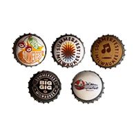 Picture of Bottle cap Magnets: Set of 5