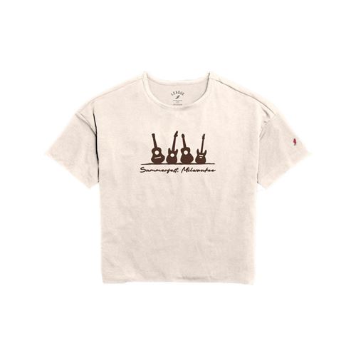 Picture of Ladies White Acoustic Tee