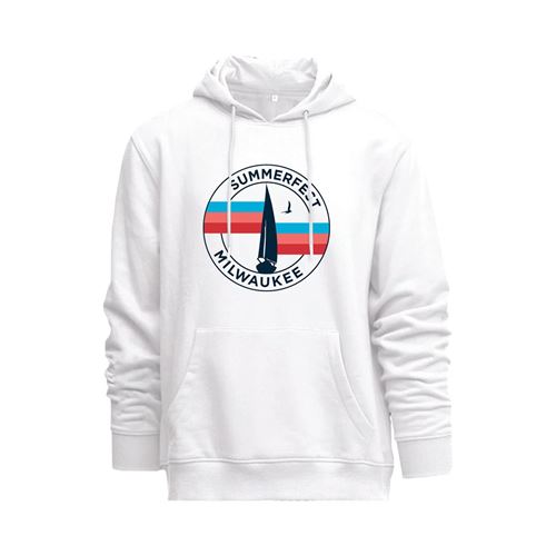 Picture of Sailboat White Unisex Hoody