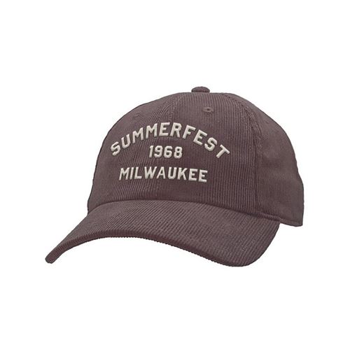 Picture of Dk Red Corduroy Cap