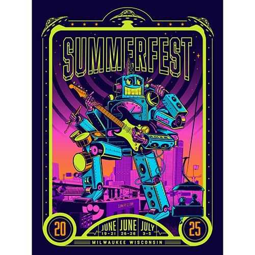 Picture of 2025 Official Summerfest Poster