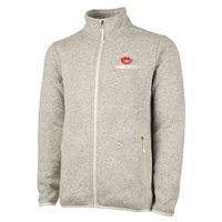 Picture of Mens Charles River Heathered Fleece Full Zip