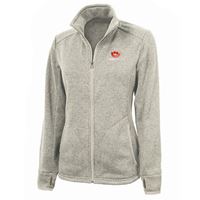 Picture of Women's Charles River Heathered Fleece Full Zip