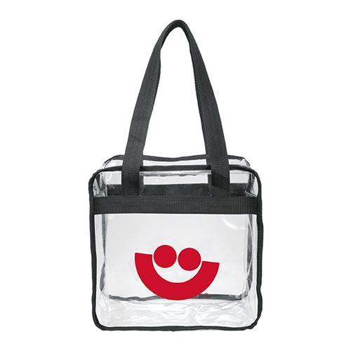 Picture of Clear PVC Zippered Tote