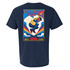 Picture of Navy Vintage Rocker Tee