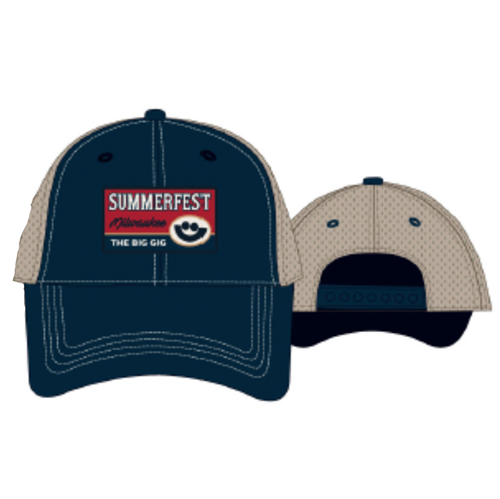Picture of Navy/White Trucker Cap
