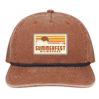 Picture of Rust Skully Rope Cap